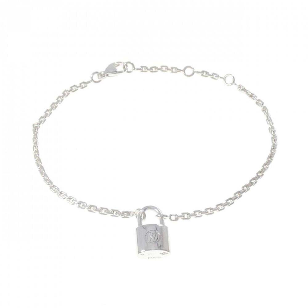 LOUIS VUITTON Silver Lockit Charm Bracelet - Picture 3 of 4